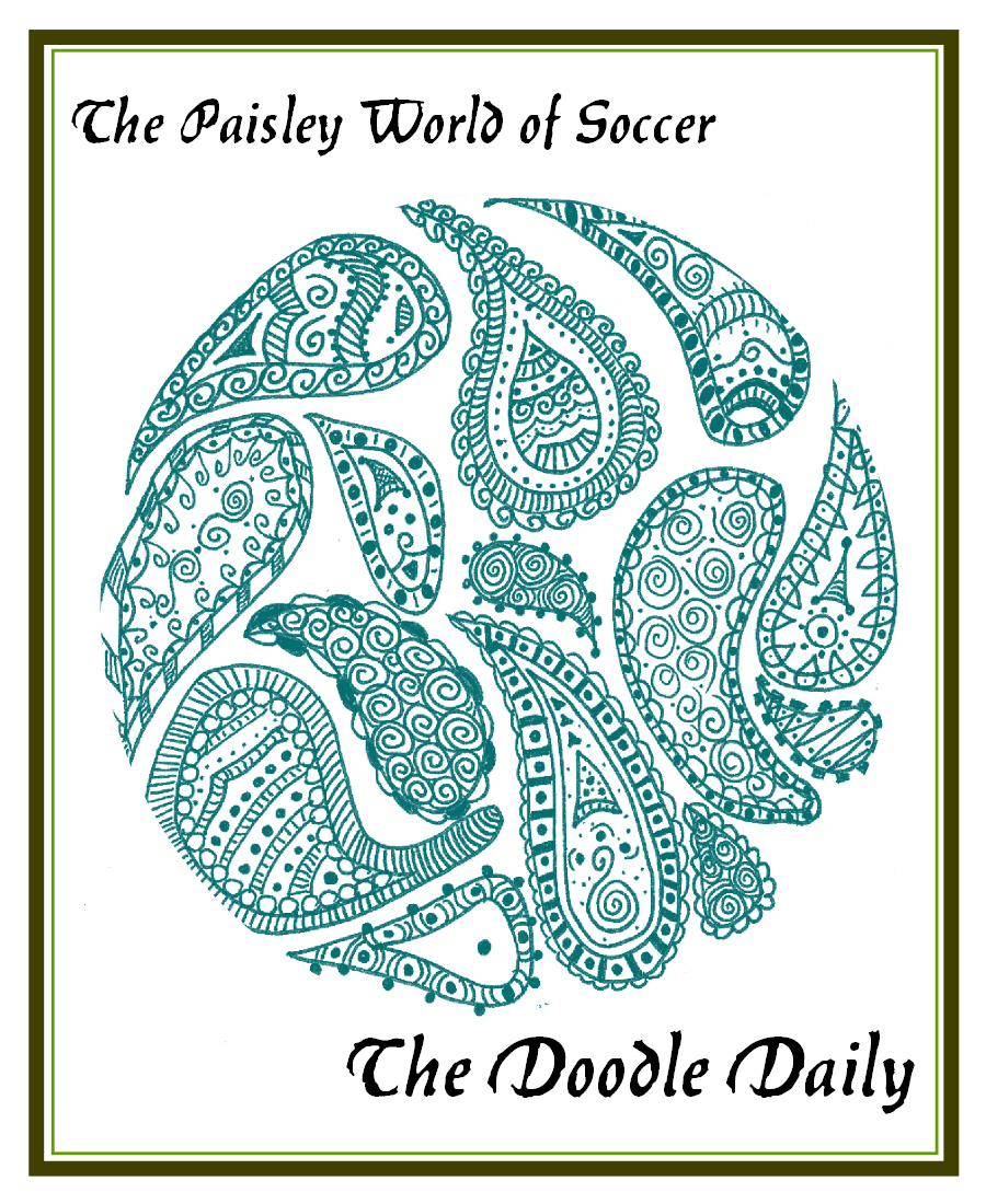 Paisley Soccer Doodle